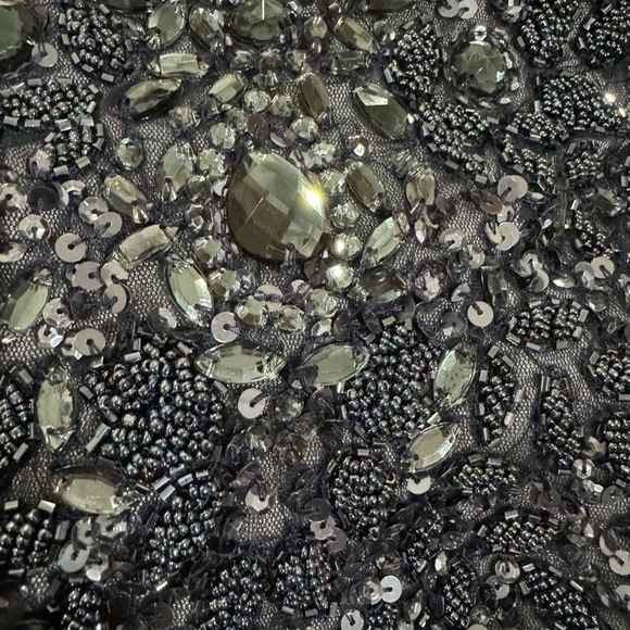 Adrianna Papell night mini dress fully embellished - Picture 2 of 3